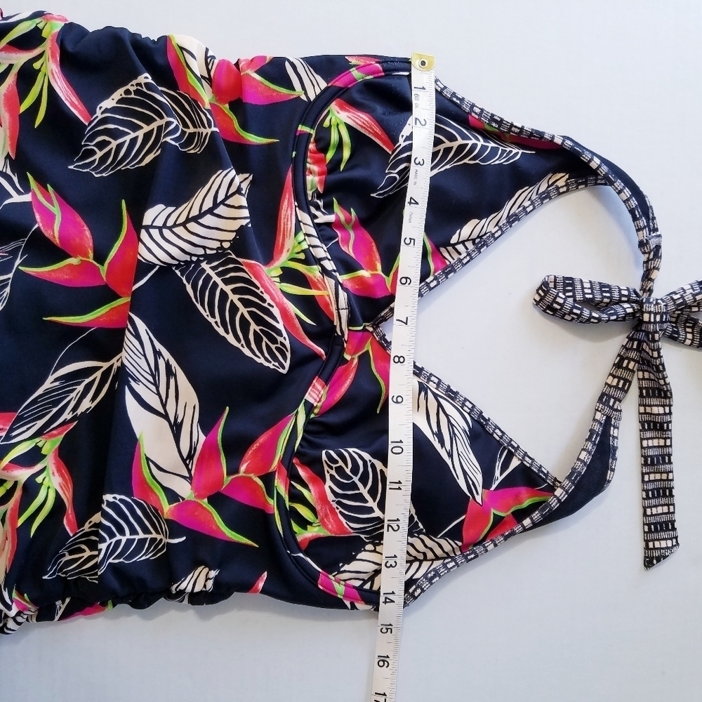 🌸 Athleta | Print Tankini  Swim Halter Top‎ - Picture 13 of 15